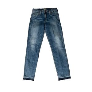 Citizens of Humanity Women’s Rocket Crop High Rise Skinny Fringe Jeans Size 27